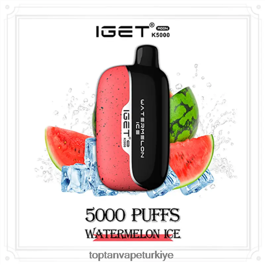 Toptan Vape Türkiye V02JDP8 karpuz buzu IGET Moon k5000