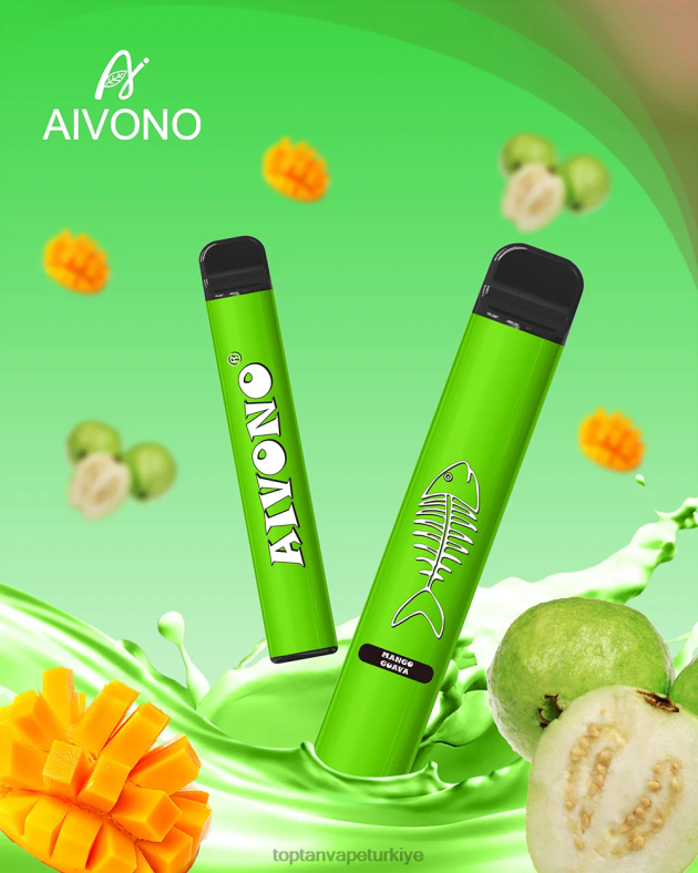 Aivono AIM FISHBONE 600 mango guavası - 8826J283 Vape Toptan Satış