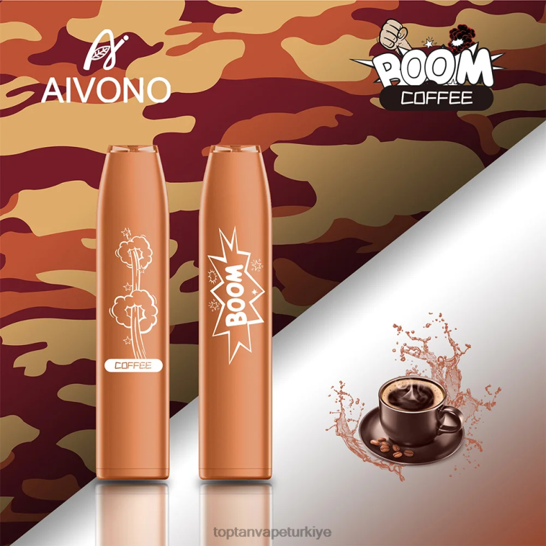 Aivono AIM BOOM 600 Kahve - 8826J356 Toptan Vape