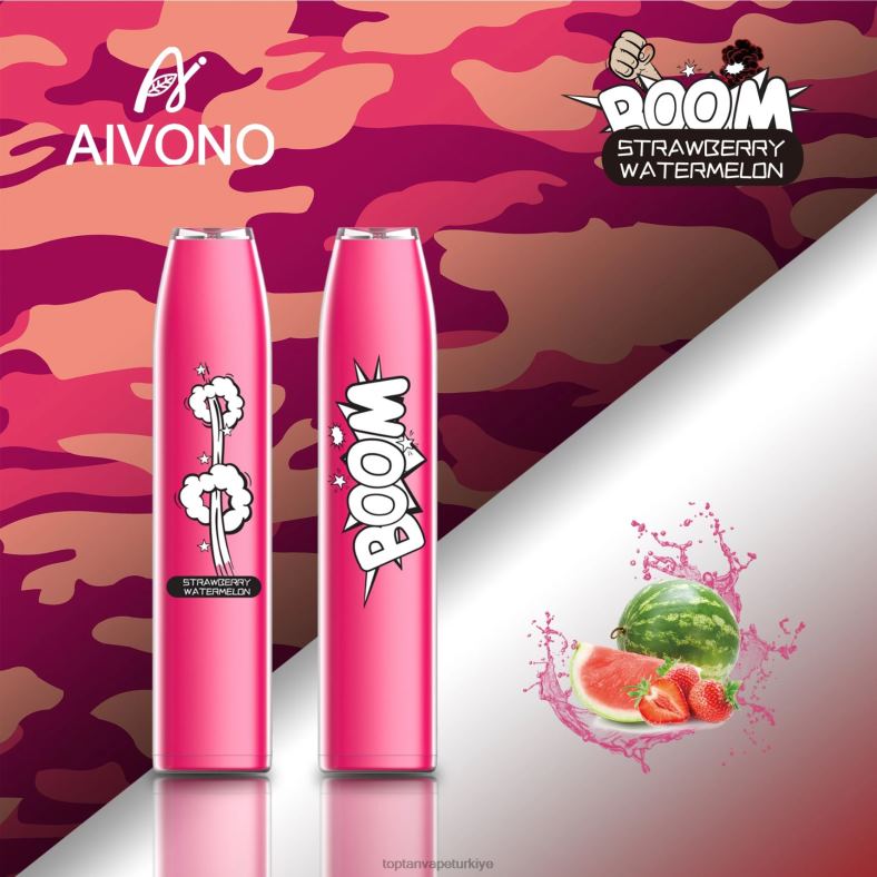 Aivono AIM BOOM 600 çilek karpuz - 8826J364 Toptan Vape