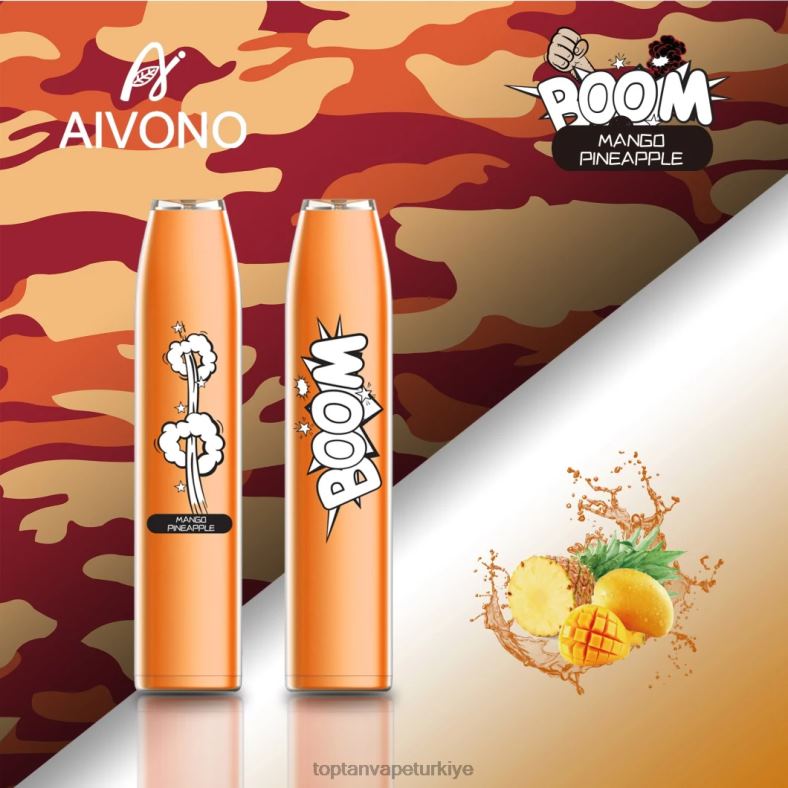 Aivono AIM BOOM 600 mango ananas - 8826J360 Vape Türkiye