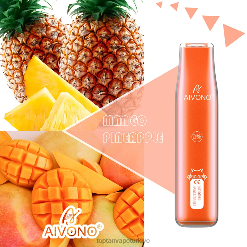 Aivono AIM CAT 400 mango ananas - 8826J340 Toptan Vape