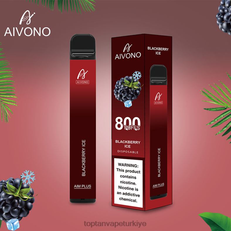 Aivono AIM PLUS 800 böğürtlen buzu - 8826J172 Toptan Vape