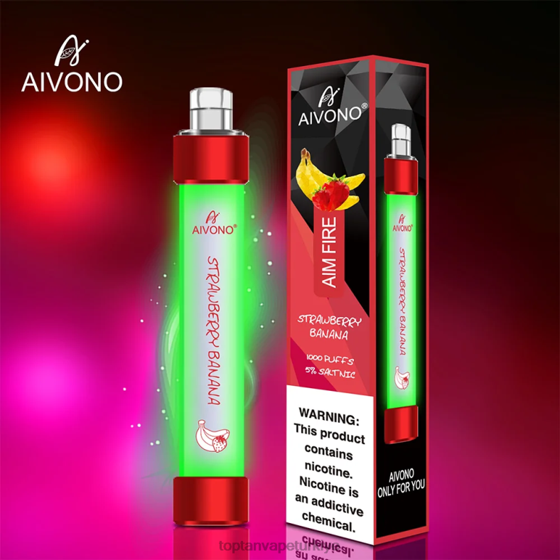 Aivono AIM FIRE 1000 çilek muz - 8826J332 Toptan Vape