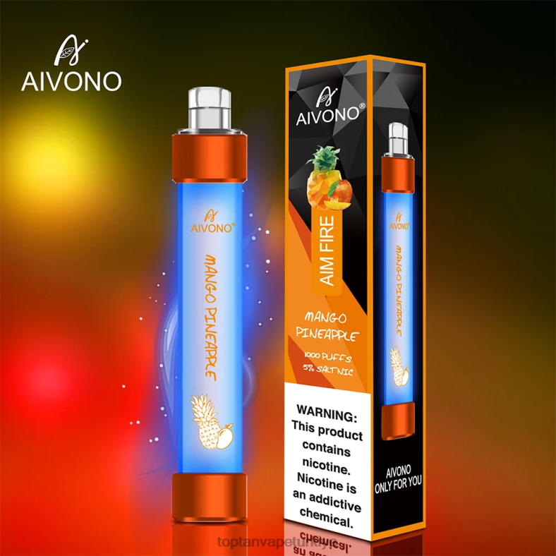 Aivono AIM FIRE 1000 mango ananas - 8826J331 Vape Toptan Satış