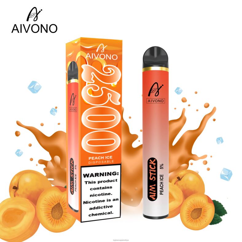 Aivono AIM STICK 2500 şeftalili buz - 8826J144 Vape Türkiye