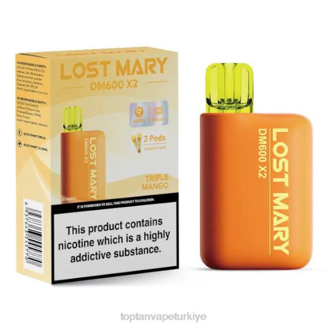 elektronik sigara toptan - üçlü mango 86VR481 LOST MARY DM600 X2