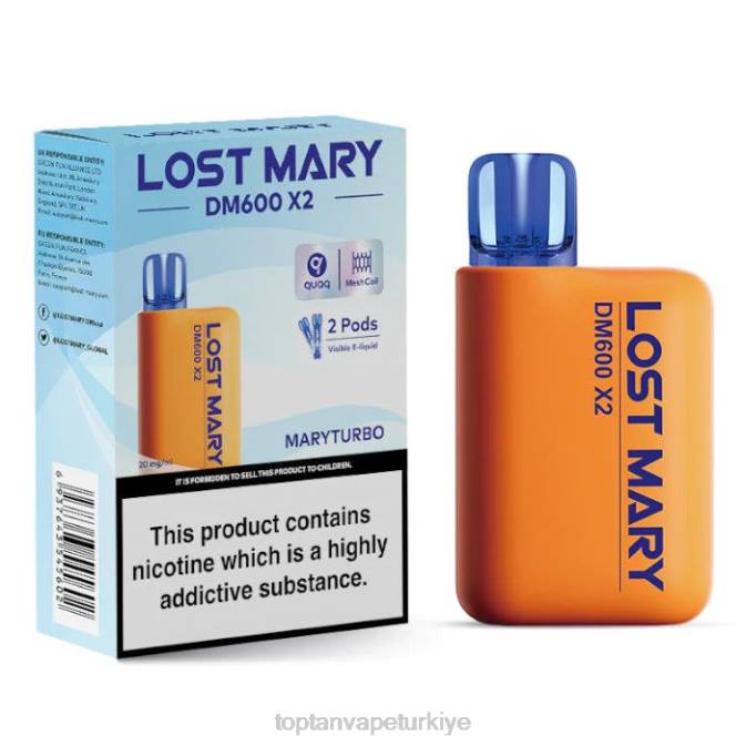 toptan Vape Türkiye - maryturbo 86VR475 LOST MARY DM600 X2