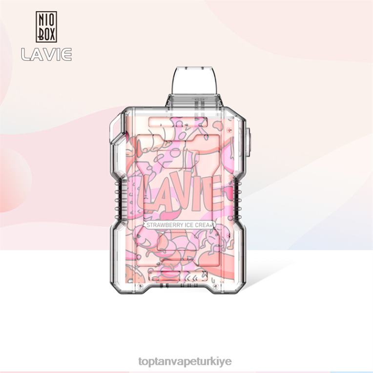 LAVIE NIO BOX 9000 nefes 246VL196 | Toptan Vape çilekli dondurma