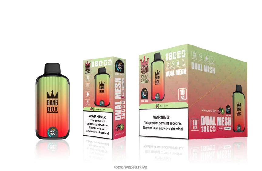 Bang Box 18000 nefes 4N0B4D92 - Toptan Vape çilek kivi