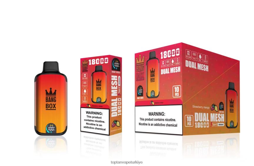 Bang Box 18000 nefes 4N0B4D99 - Toptan Vape çilek mango