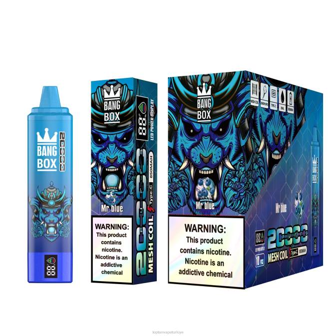 Vape Türkiye - Bay mavi 86VR129 Bang Box 20000