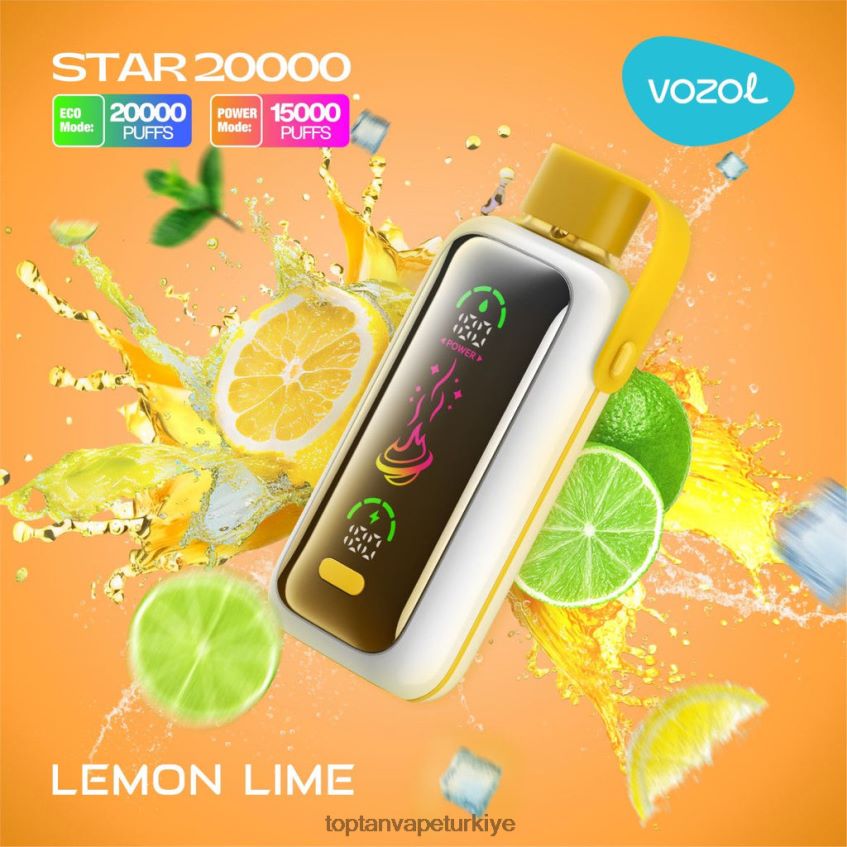 Toptan Vape limon limonu HJ68N811 VOZOL STAR 20000