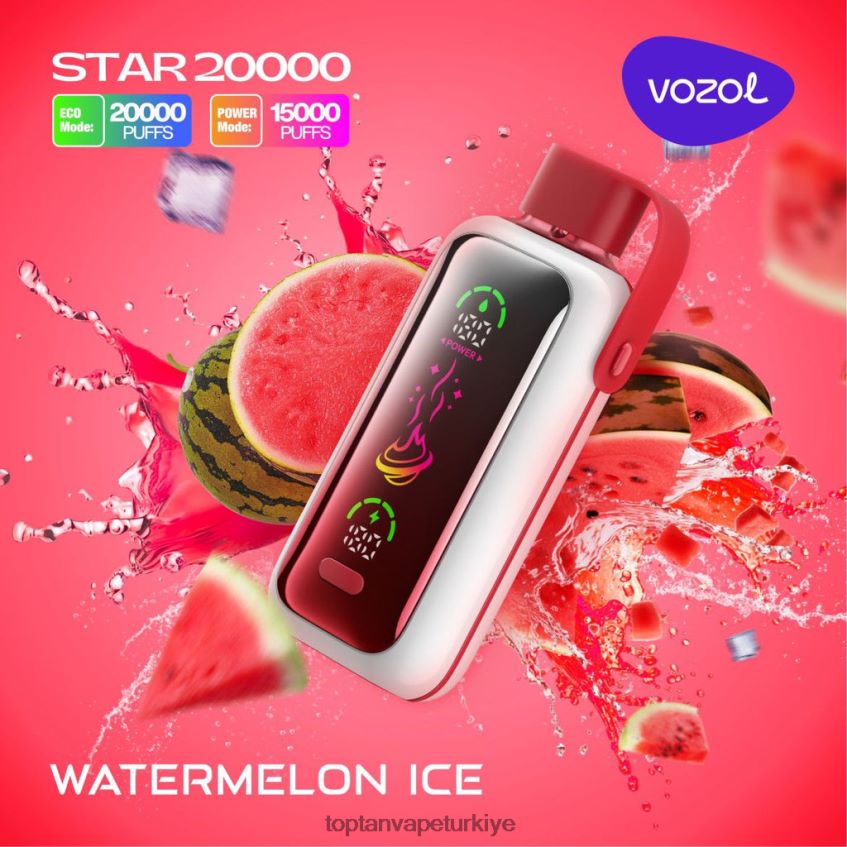 Vape Toptan Satış karpuz buzu HJ68N83 VOZOL STAR 20000