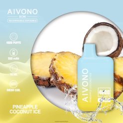 Aivono AIM BOXX 4000 ananaslı hindistan cevizi buzu - 8826J222 Türkiye'De Vape