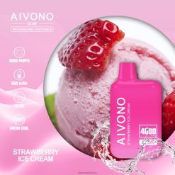 Aivono AIM BOXX 4000 çilekli dondurma - 8826J221 Vape Türkiye Satış