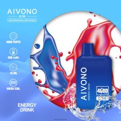Aivono AIM BOXX 4000 enerji içeceği - 8826J225 Toptan Vape Türkiye