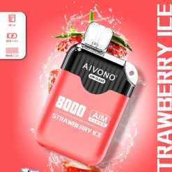 Aivono AIM CLEAR 8000 çilekli buz - 8826J205 Vape Türkiye Satış