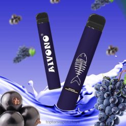 Aivono AIM FISHBONE 600 üzüm frenk üzümü - 8826J284 Toptan Vape