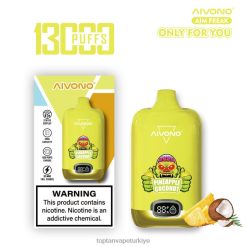 Aivono AIM FREAK 13000 ananas hindistan cevizi - 8826J248 Vape Türkiye