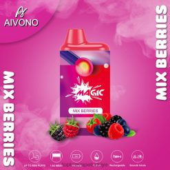 Aivono AIM MAGIC 5800 ağız kutusu sigarası meyveleri karıştır - 8826J100 Toptan Vape