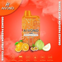 Aivono AIM MAGIC 5800 ağız kutusu sigarası turuncu çarkıfelek meyvesi guava - 8826J90 Elektronik Sigara Toptan Satış