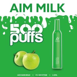 Aivono AIM MILK 500 ekşi elma - 8826J267 Vape Toptan Satış