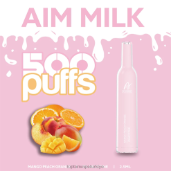 Aivono AIM MILK 500 mango şeftali portakal - 8826J269 Vape Türkiye Satış