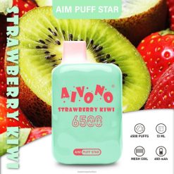 Aivono AIM PUFF STAR 6500 çilek kivi - 8826J294 Türkiye'De Vape