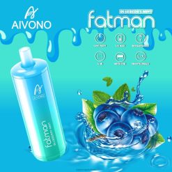 Aivono FATMAN 6800 yaban mersini nane - 8826J22 Türkiye'De Vape