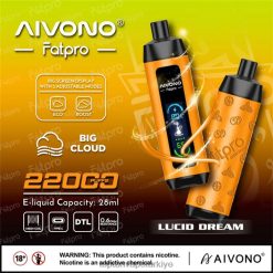 Aivono Fatpro 22000 berrak rüya - 8826J7 Türkiye Vape Fiyatları