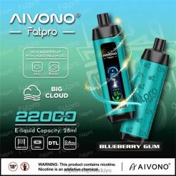 Aivono Fatpro 22000 yaban mersini sakızı - 8826J9 Toptan Vape Türkiye