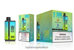Bang Box 30000 puf çift tat 4N0B4D65 - Vape Türkiye Satış kivi çarkıfelek meyvesi guava ve yaban mersini dondurması