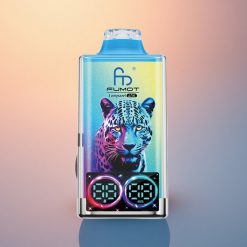 Fumot Leopard 40K Puffs Siyah Ejderha Buz 5% Nikotin 700mAh Çift Mesh