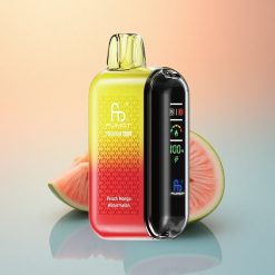 Fumot Tornado 20000 Puffs Şeftali Mango Karpuz Dual Mesh Coil 850mAh