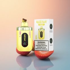 Razz Bar 50K Puffs Çilek Muz 2% Nikotin 650 mAh