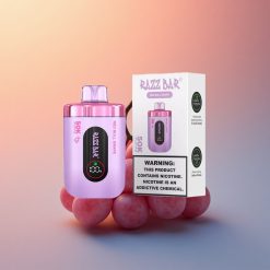 Razz Bar 50K Puffs Üzüm Şarap 1.0 Ohm Mesh Coil 650 mAh %2 Nikotin