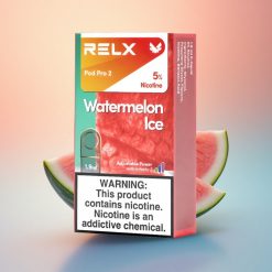 Relx Pod Pro 2 Vape Device Karpuz Buzu 50mg/ml Nikotin 1.9ml 3 Voltaj Ayarı