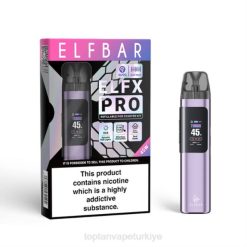 RNFJ2 mor ELFBAR ELFX Pro Pod Cihazını Aç