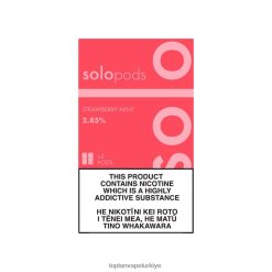 Toptan Vape 2FHX0T60 - Solo yedek bölme 2'li paket çilek nane