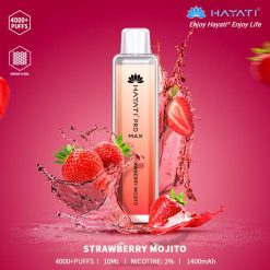 toptan Vape Türkiye - çilek mojito 86VR175 Hayati Pro Max 4000