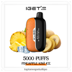 Türkiye Vape Fiyatları V02JDP14 ananas kivi buz IGET Moon k5000