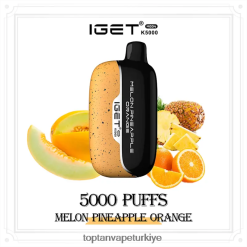 Türkiye'De Vape V02JDP13 kavun ananas portakal IGET Moon k5000