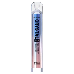 Türkiye'de Vape - yaban mersini şeftalili buz 86VR267 SKE Crystal Bar tek kullanımlık vape 600 puf