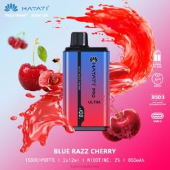 Vape toptan satış - mavi razz kiraz 86VR198 Hayati Pro Ultra