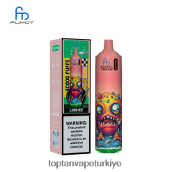 Vape Türkiye 8B66J017 yemyeşil buz Fumot Tornado 30k müzik