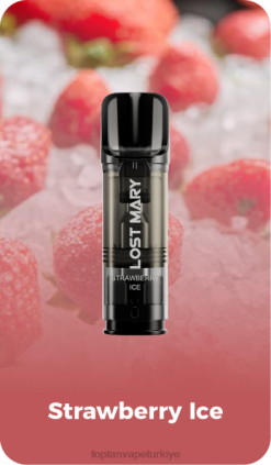 Vape Türkiye satış - çilekli buz 86VR430 LOST MARY Tappo önceden doldurulmuş yedek bölmeler