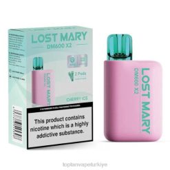Vape Türkiye satış - kiraz buzu 86VR470 LOST MARY DM600 X2
