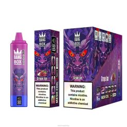 Vape Türkiye satış - üzüm buzu 86VR130 Bang Box 20000