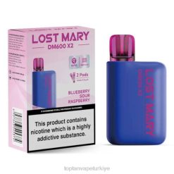 Vape Türkiye - yaban mersini ekşi ahududu 86VR469 LOST MARY DM600 X2